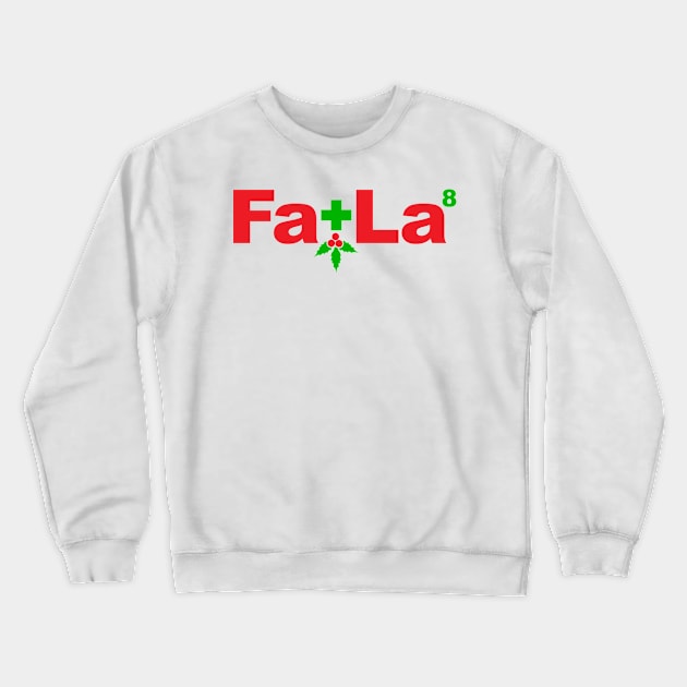 "Fa La" Equation Crewneck Sweatshirt by BRAVOMAXXX